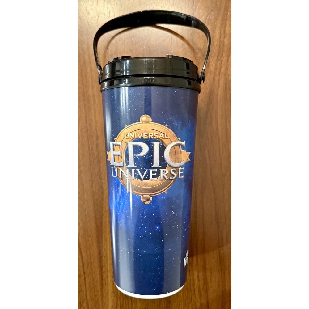 Whirley DrinkWorks! Universal Epic Universe 32 oz BPA-Free Tumbler w/ Handle Lid